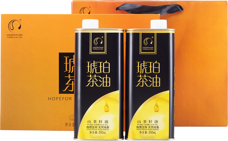 琥珀茶油臻享礼盒