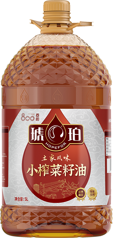 土家风味小榨菜籽油 5L