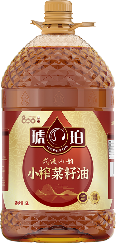 武陵山韵小榨菜籽油 5L
