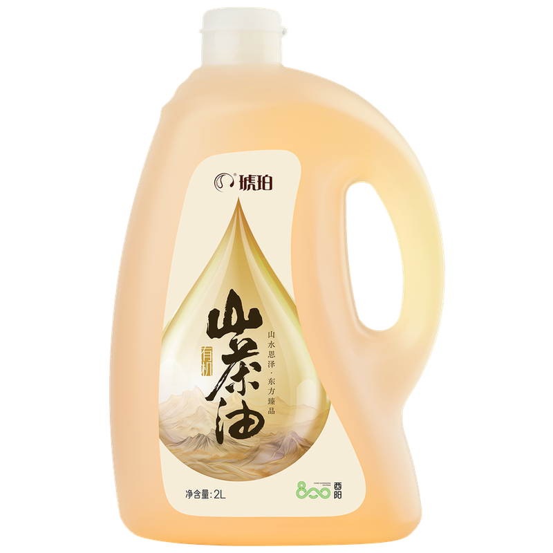 琥珀头道初榨山茶油 2L